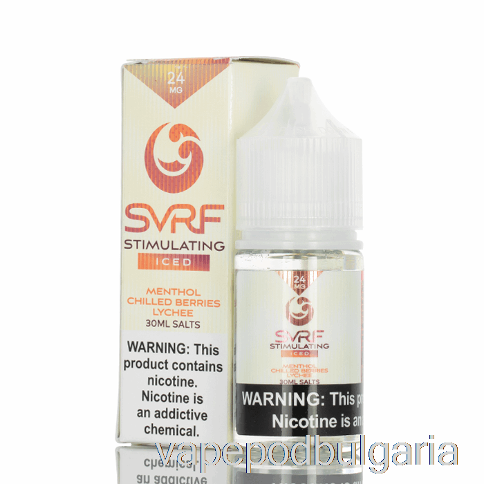 Vape Течности Iced Stimulating - Svrf Salts E-liquid - 30ml 24mg